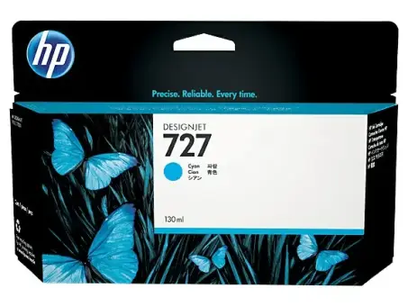 HP727 F9J76A Druckerpatrone Cyan 300ml 