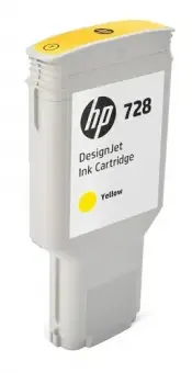 HP728 F9K15A Druckerpatrone Gelb 300ml 