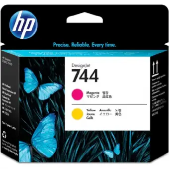 Original HP744 Magenta/Yellow Druckkopf F9J87A 