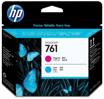 Original HP761 Cyan/Magenta Druckkopf CH646A 