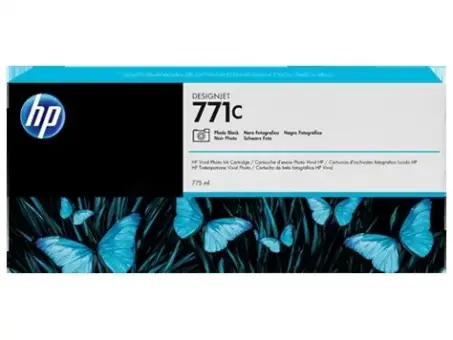 Original HP771C Tintenpatrone Schwarz 775ml B6Y13A 