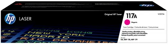 Original HP117A Toner Magenta ca. 700 Seiten W2073A 