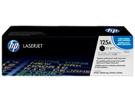 Original HP125A Toner Schwarz ca. 2.200 Seiten CB540A 