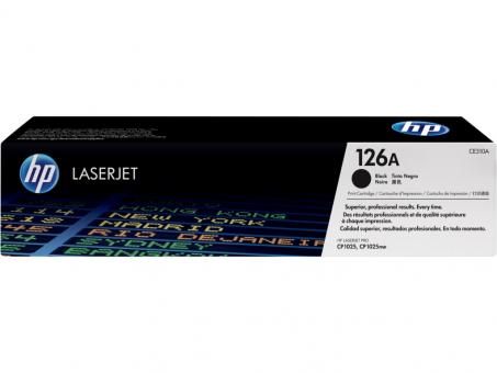 Original HP126A Toner Schwarz ca. 1.200 Seiten CE310A 