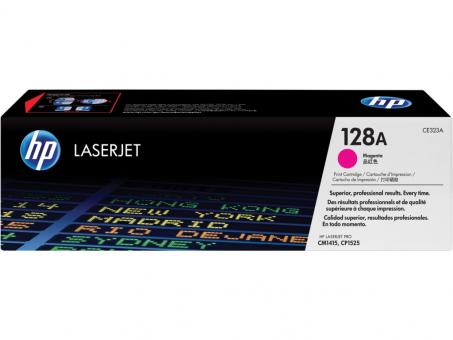 Original HP128A Toner Magenta ca. 1.300 Seiten CE323A 
