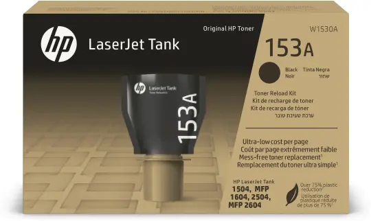 HP 153A W1530A Toner Schwarz ca. 2.500 Seiten, Nachfüllkit 