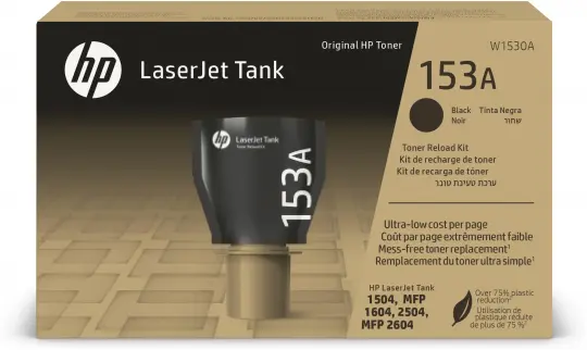 Original HP 153A Toner Schwarz W1530A ca. 2.500 Seiten Nachfüllkit 