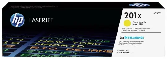 Original HP201X Toner Yellow ca. 2.300 Seiten CF402X 