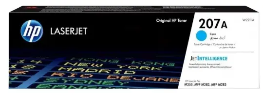 HP207A W2211A Toner Cyan ca. 1.250 Seiten, 
