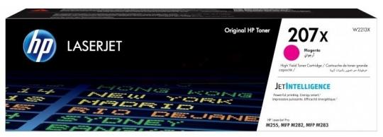 Original HP207X Toner Magenta ca. 2.450 Seiten W2213X 