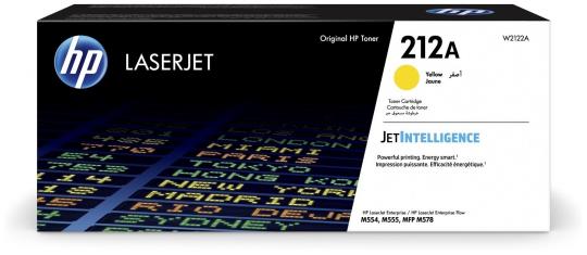 Original HP212A Toner Yellow ca. 4.500 Seiten W2122A 