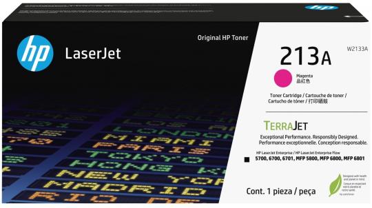 Original HP213A Toner Magenta W2133A 213A ca. 3.000 Seiten LaserJet-Tonerkartusche 