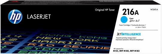 Original HP216A Toner Cyan ca. 850 Seiten W2411A 