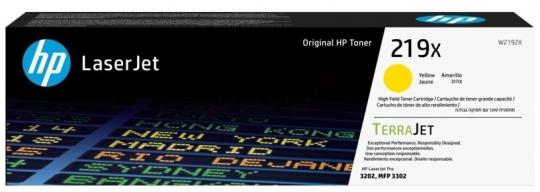Original HP 219X Toner Yellow ca. 2.500 Seiten W2192X 