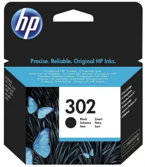 HP302 F6U66AE Druckerpatrone Schwarz ca. 190 Seiten, 