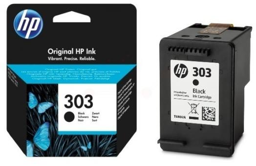 Original HP303 Tintenpatrone Schwarz ca. 200 Seiten T6N02AE 