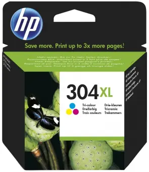 Original HP304XL Tintenpatrone Color  ca. 300 Seiten N9K07AE 