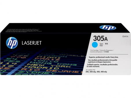 Original HP305A Toner Cyan ca. 2.600 Seiten CE411A 