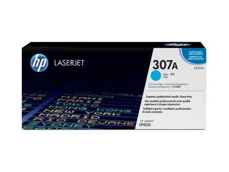 HP307A CE741A Toner Cyan ca. 7.300 Seiten, 