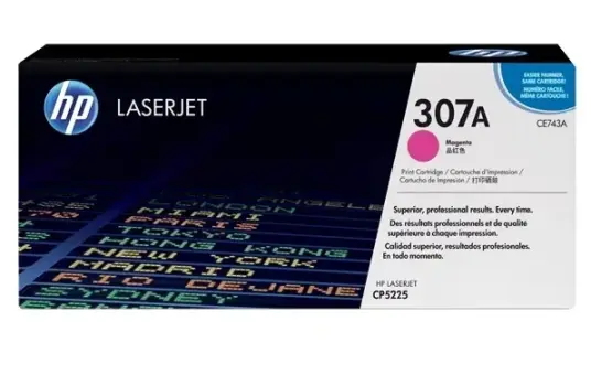 HP307A CE743A Toner Magenta ca. 7.300 Seiten, 