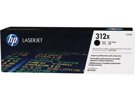 HP312X CF380X Toner Schwarz ca. 4.400 Seiten, 