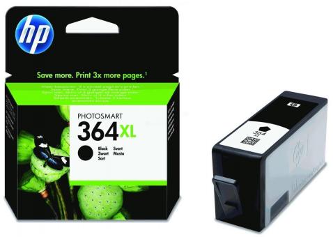 Original HP364XL Tintenpatrone Schwarz 14ml ca. 550 Seiten CN684EE 