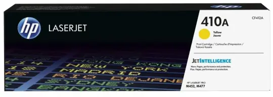 Original HP410A Toner Yellow ca. 2.300 Seiten CF412A 