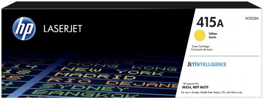 Original HP415A Toner Yellow ca. 2.100 Seiten W2032A 