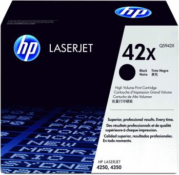 Original HP42X Toner Schwarz ca. 20.000 Seiten Q5942X 