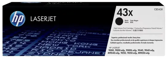 HP43X C8543X Toner Schwarz ca. 30.000 Seiten, 