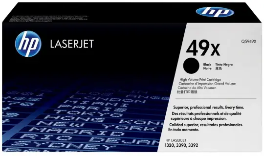 Original HP49X SchwarzToner ca. 6.000 Seiten Q5949X 