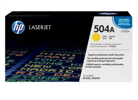 HP504A CE252A Toner Gelb ca. 7.000 Seiten, 