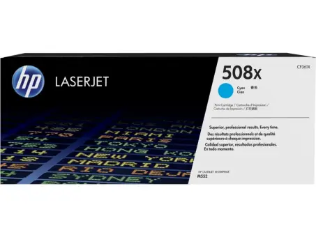 HP508X CF361X Toner Cyan ca. 9.500 Seiten, 