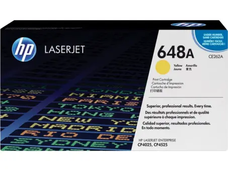 HP648A CE262A Toner Gelb ca. 11.000 Seiten, 