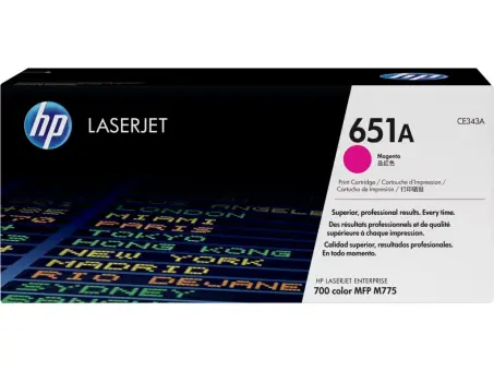 HP651A CE343A Toner Magenta ca. 16.000 Seiten, 