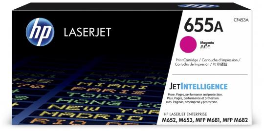 Original HP655A Toner Magenta ca. 10.500 Seiten CF453A 