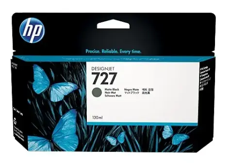 HP727 B3P22A Druckerpatrone Schwarz matt 130ml 