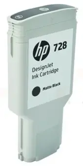 HP 728 3WX25A Druckerpatrone Schwarz Matt 130ml 