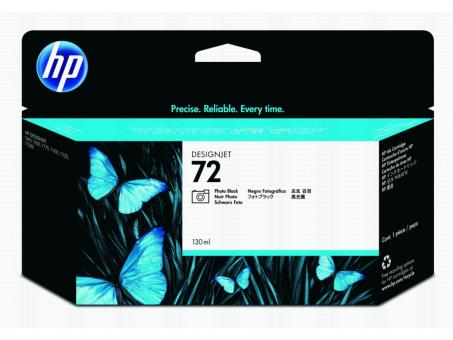 Original HP72 Schwarz(Foto) Tintenpatrone 130ml C9370A 
