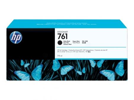 Original HP761 Tintenpatrone Schwarz (matt) 775ml CM997A 