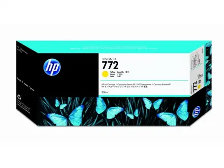 Original HP772 Tintenpatrone Yellow 300ml pigmentierte Vivera Tinte CN630A 