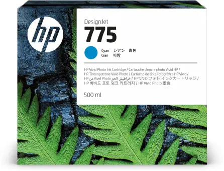 HP775 1XB17A Druckerpatrone Cyan 500 ml 