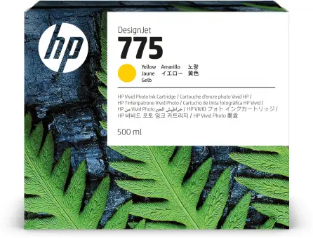 HP775 1XB19A Druckerpatrone Gelb 500ml 