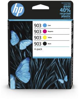 Original HP903 Schwarz/Cyan/Magenta/Yellow 4  Tintenpatrone Multipack T6L99AE(HP903) + T6L87AE(HP903) + T6L91AE(HP903) + T6L95AE(HP903) 6ZC73AE 