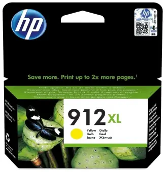 Original HP912XL Tintenpatrone Yellow ca. 825 Seiten 3YL83AE 