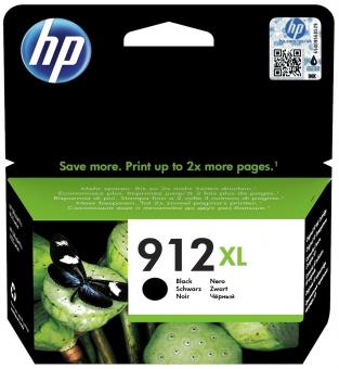 Original HP912XL Tintenpatrone Schwarz ca. 825 Seiten 3YL84AE 
