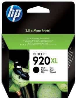Original HP920XL Tintenpatrone Schwarz ca. 1.200 Seiten CD975AE 