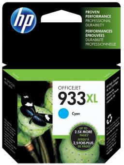 Original HP933XL Tintenpatrone Cyan ca. 825 Seiten CN054AE 
