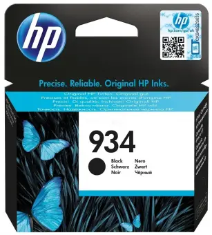 Original HP934 Tintenpatrone Schwarz ca. 400 Seiten C2P19AE 