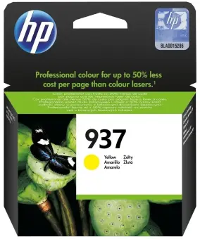 HP937 4S6W4NE Druckerpatrone Gelb ca. 800 Seiten, 
